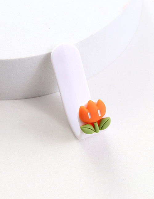 Fashion Three-petal Flower Cartoon Fruits And Flowers Punch-free Multifunctional Glue Hook