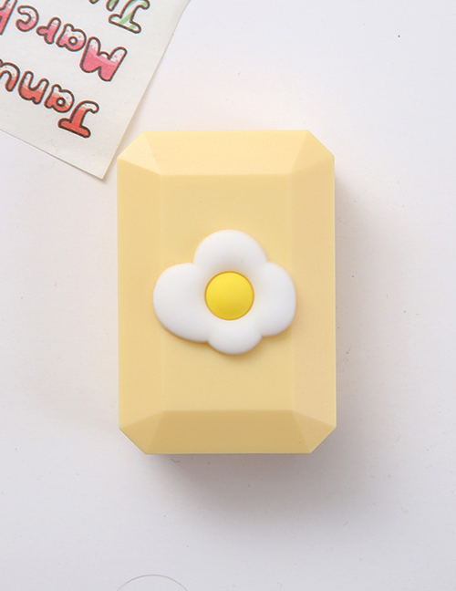 Fashion Egg Soft Plastic Cartoon Contact Lens Case