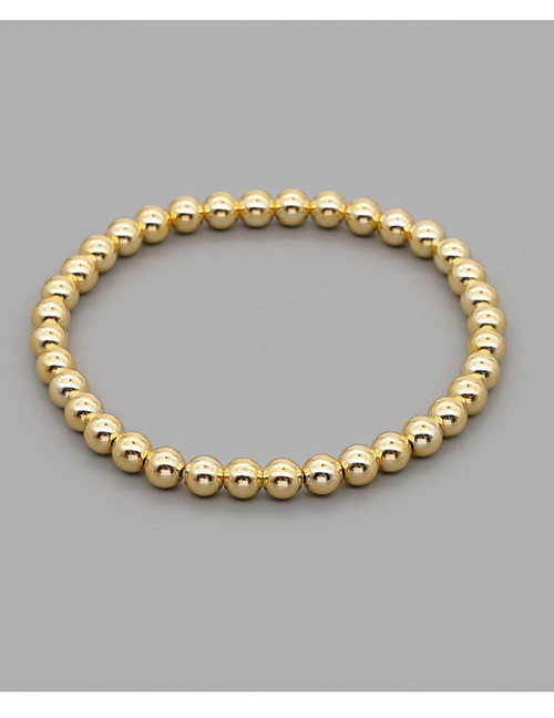 Fashion Golden-3 Multi-layer Beaded Rivet Rice Bead Braided Bracelet Set