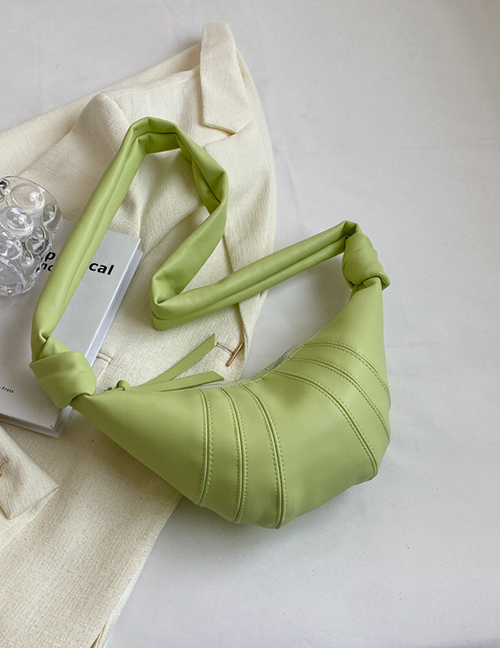 Fashion Green Pu Horn Crossbody Bag