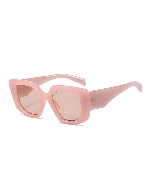 Fashion Powder Frame Powder Pc Polygon Sunglasses