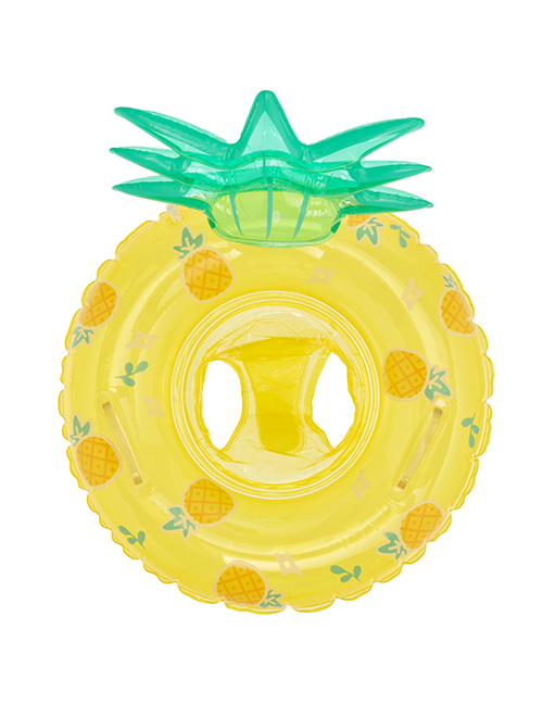 Fashion Pineapple Sponge Bottom Pants Circle (suitable For 1-5 Years Old) Pvc Cartoon Inflatable Swimming Ring