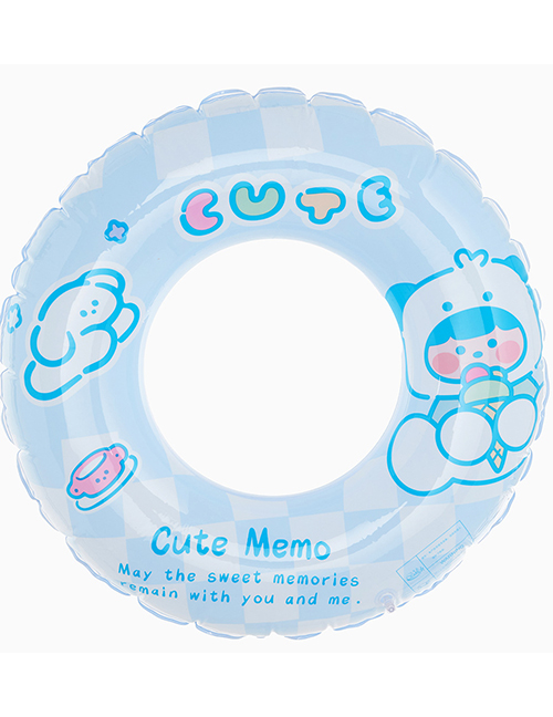 Fashion Cute Puppy Swimming Ring 50#(75g) Suitable For 2 Years Old Pvc Cartoon Printed Swimming Ring