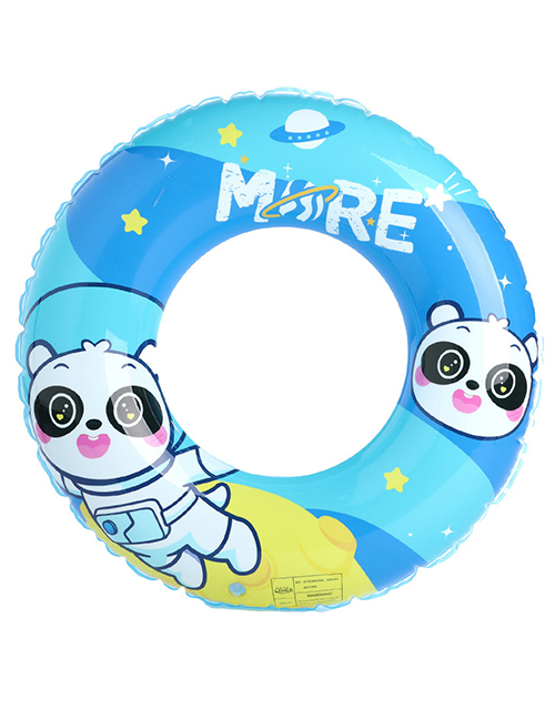 Fashion Panda Planet Swimming Circle 60#(110g) Is Suitable For 2-4 Years Old Pvc Cartoon Printed Swimming Ring