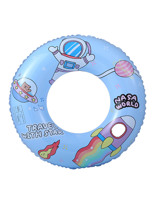 Fashion Astronomical Swimming Ring 80#(205g) Suitable For Young People Pvc Cartoon Printed Swimming Ring