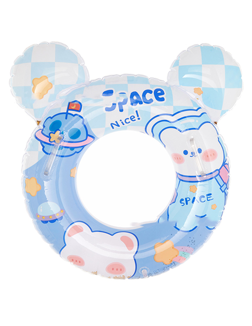 Fashion 60#space Bear Swimming Circle (175g) Pvc Cartoon Children's Inflatable Swimming Ring