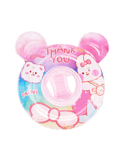 Fashion 70#strawberry Rabbit Pants Circle (270g) Pvc Cartoon Children's Inflatable Swimming Ring