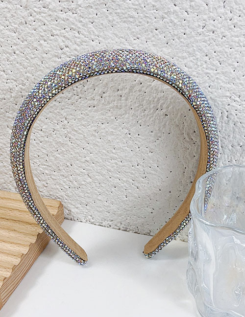 Fashion Color Geometric Diamond Headband