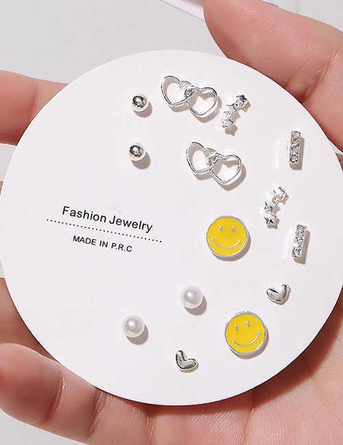 Fashion 13# Alloy Geometric Earring Set