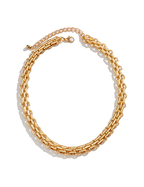 Fashion Gold Metal Watch Chain Necklace