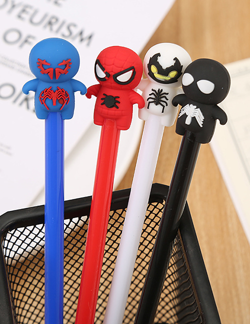 Fashion A Three-dimensional Spider-man Gel Pen Plastic Cartoon Gel Pen