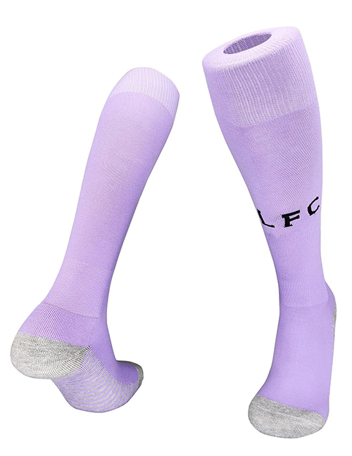 Fashion Liver P Goalkeeper Polyester Knit Soccer Socks