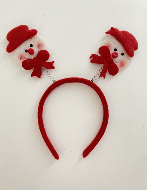 Fashion Yeti-2 Non Woven Christmas Snowman Spring Headband