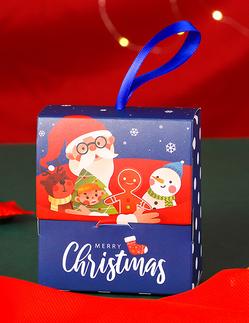 Fashion Blue (30 Pieces) Christmas Candy Box