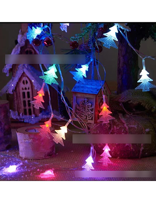 Fashion Christmas Tree Color 2 Meters 10 Lights (battery Model) Christmas Tree String Lights (charged)