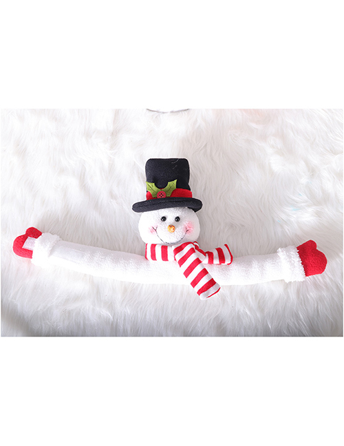 Fashion Yeti Buckle Christmas Snowman Curtain Buckle