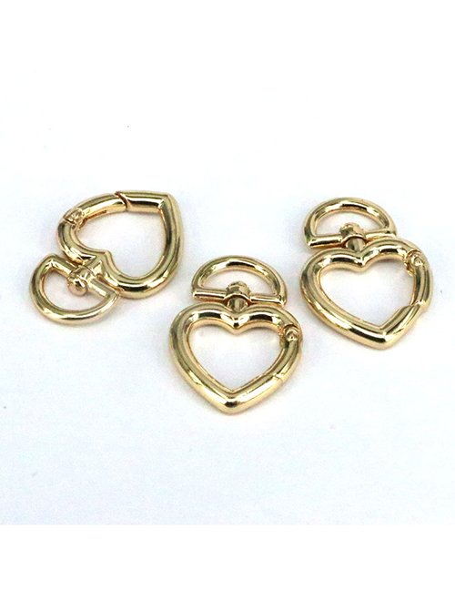 Fashion Gold Metal Hollow Heart Diy Jewelry Accessories
