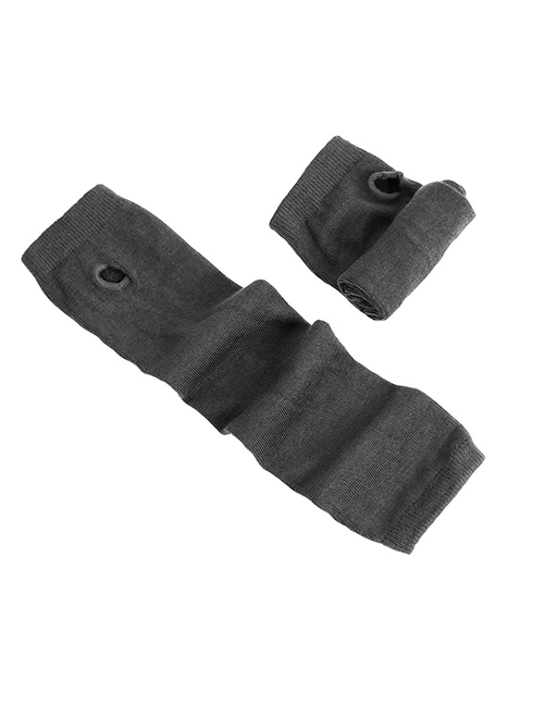 Fashion Dark Grey 3 Polyester Fingerless Arm Cover