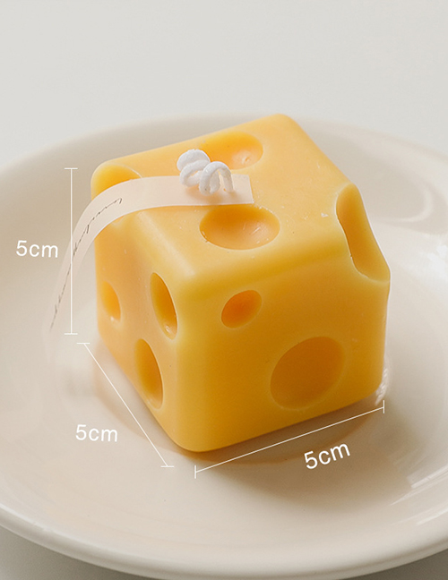 Fashion Square Cheese (cheese Aroma) Home Cheese Scented Candles