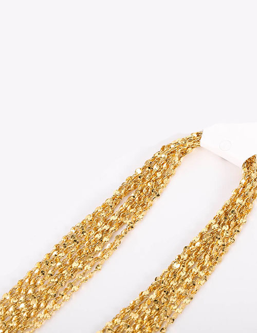 Fashion 49 (1.8mm 40+5cm) Gold (10 Pieces/pack) Stainless Steel Geometric Diy Chain