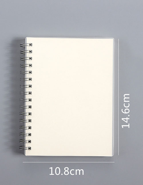 Fashion A6pp Coil Book (blank) Frosted Rollover Mesh Coil Book