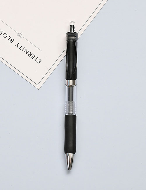 Fashion Black Bullet Press Gel Pen