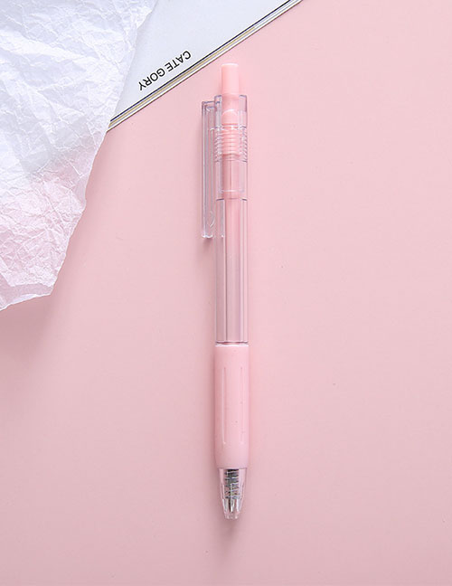 Fashion Cherry Blossom Powder Solid Color Press Gel Pen