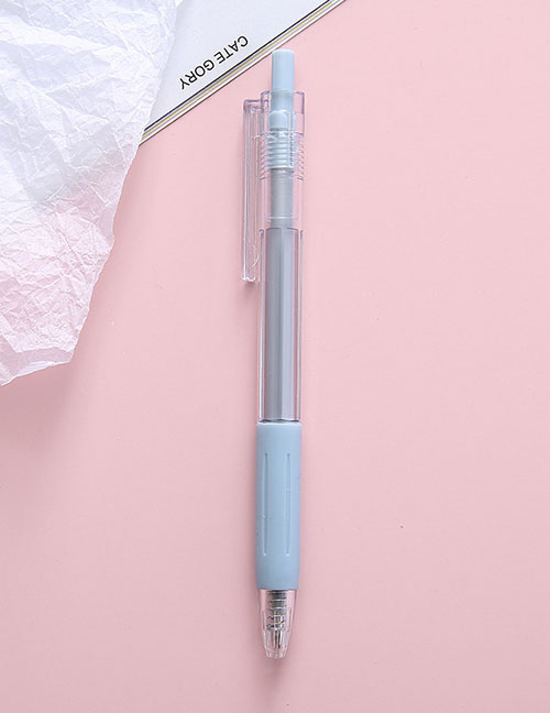 Fashion Fresh Gray Solid Color Press Gel Pen