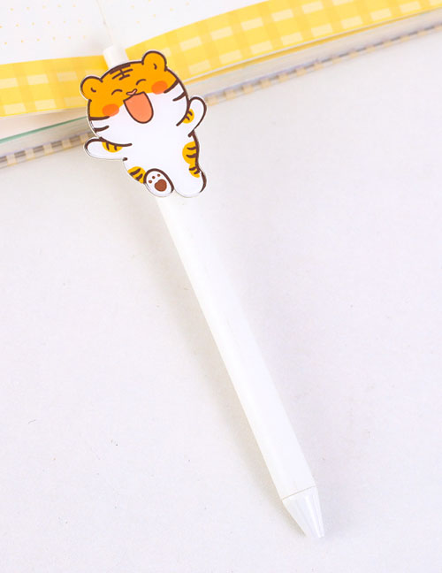 Fashion Happy Little Tiger Cartoon Press Gel Pen