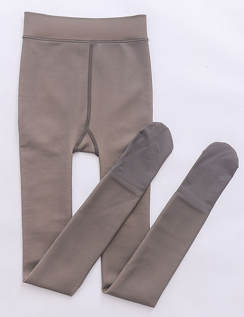 Fashion Gray Stockings 80g Without Cashmere [80-140 Catties] Nylon Translucent Pantyhose
