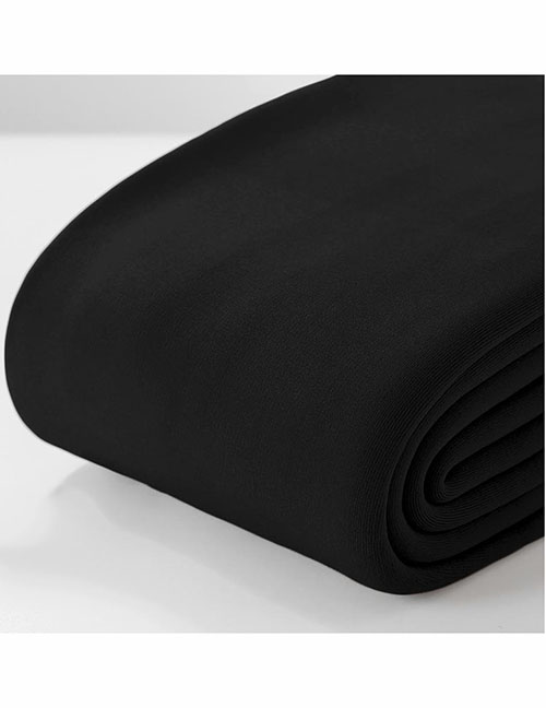 Fashion 700g - Black F/lianwa Nylon Solid Color Pantyhose