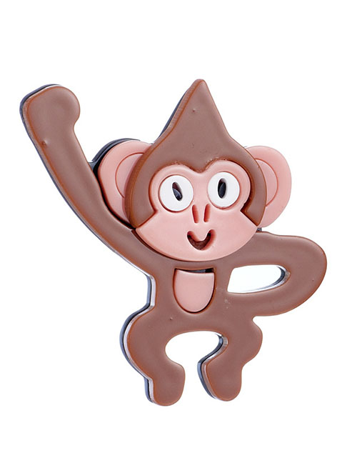 Fashion Monkey Cartoon Acrylic Monkey Brooch