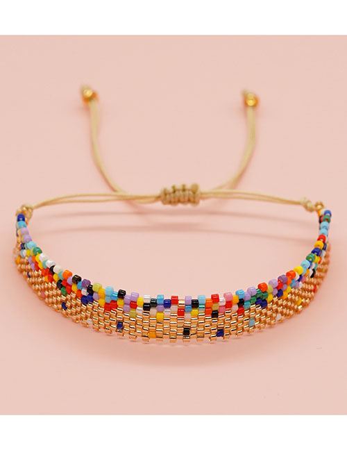 Fashion 3# Bead Woven Bracelet