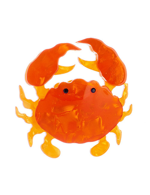Fashion Crab Acrylic Crab Brooch  Acrylic