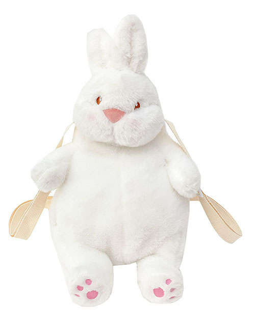 Fashion Rabbit Plush Cartoon Doll Large Capacity Backpack