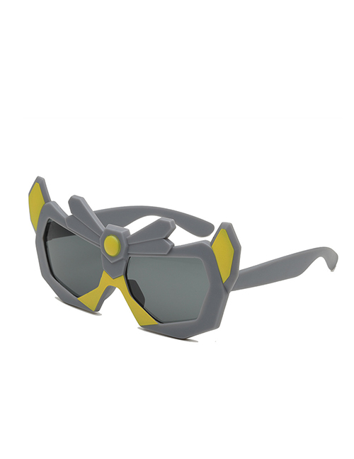 Fashion Gray Frame Gray Sheet Pc Cartoon Toy Sunglasses