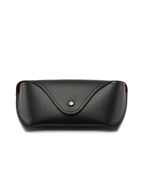Fashion 3025 Inner Red Box The Leather Square Presses The Glasses Bag