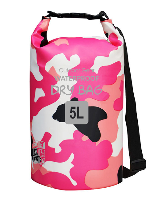 Fashion Camouflage Powder 30l [shoulders] Pvc Backpack Rafting Swimming Bag