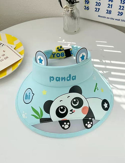 Fashion Photosensitive Plate-panda Panda Pc Printing Big Brim Empty Top Sun Hat