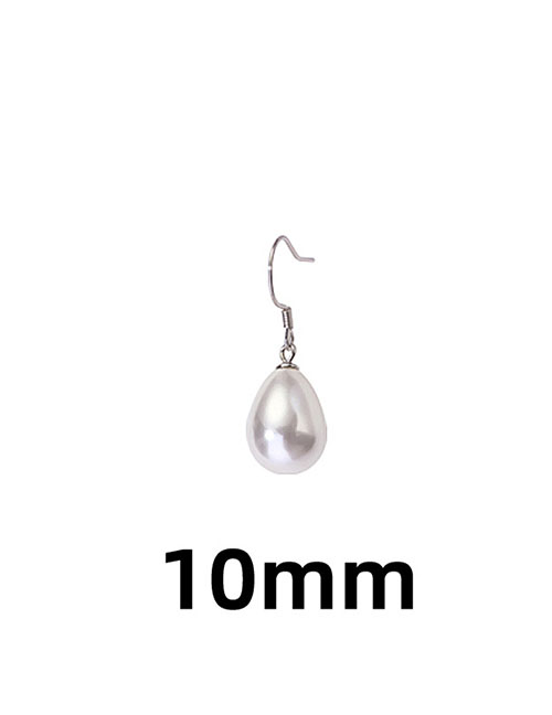 Fashion A 10m Drop-shaped Pearl Earring Water Drop Pearl Earrings (single)