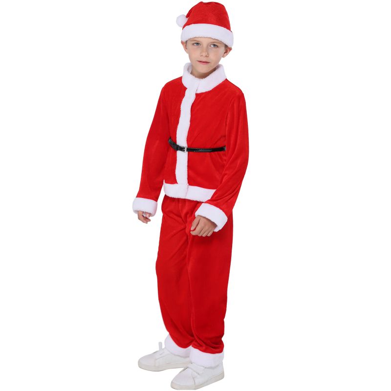 Fashion Children's Christmas Clothing Polyester Children's Christmas Clothing