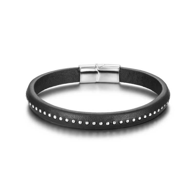 Fashion Circumference Is About 21cm Titanium Steel Magnetic Buckle Men's Bracelet