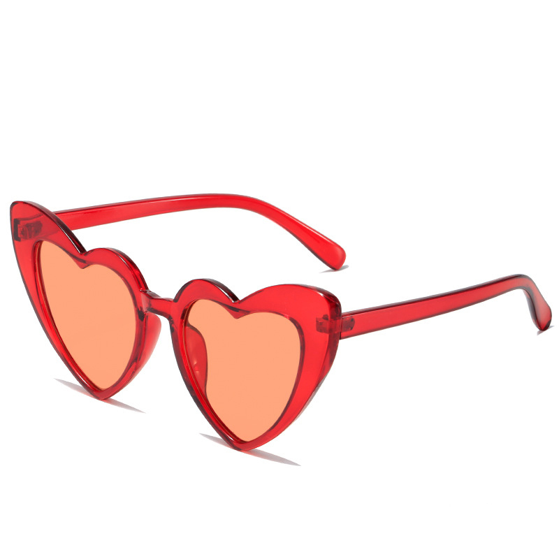 Fashion Translucent Orange Slices Ac Love Sunglasses