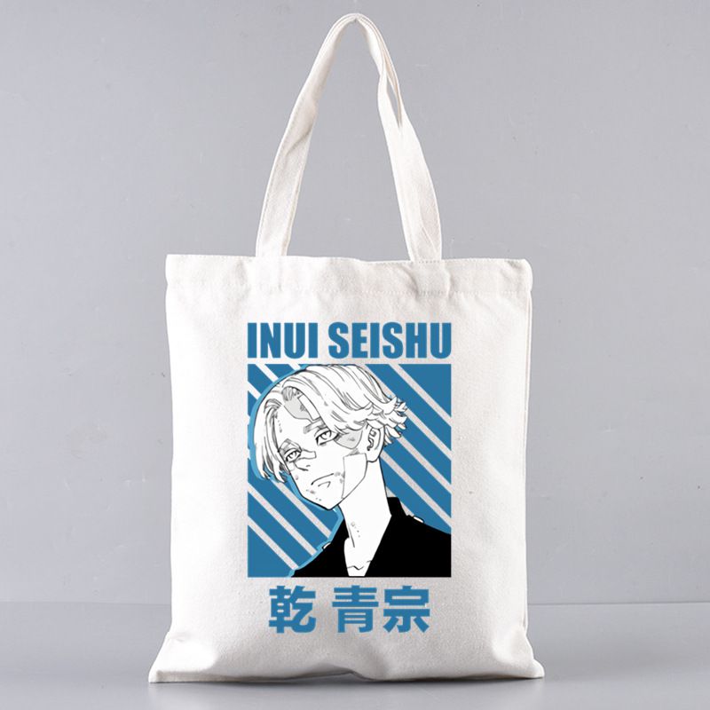Fashion K Canvas Printed Anime Character Large Capacity Shoulder Bag