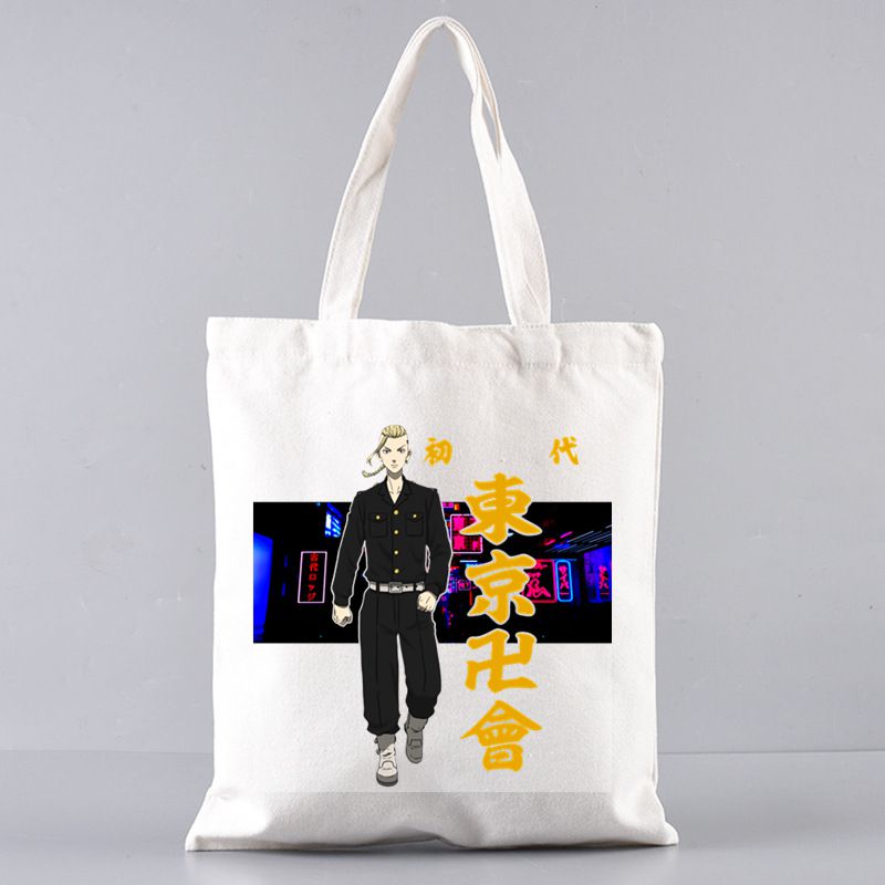 Fashion U Canvas Printed Anime Character Large Capacity Shoulder Bag