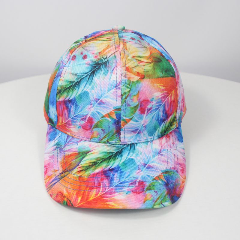 Fashion Color Soft-top Tie-dye Baseball Cap