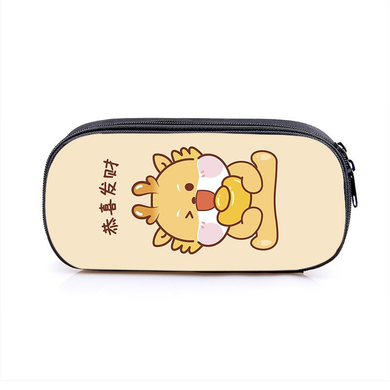 Fashion 25# Polyester Printed Pencil Case
