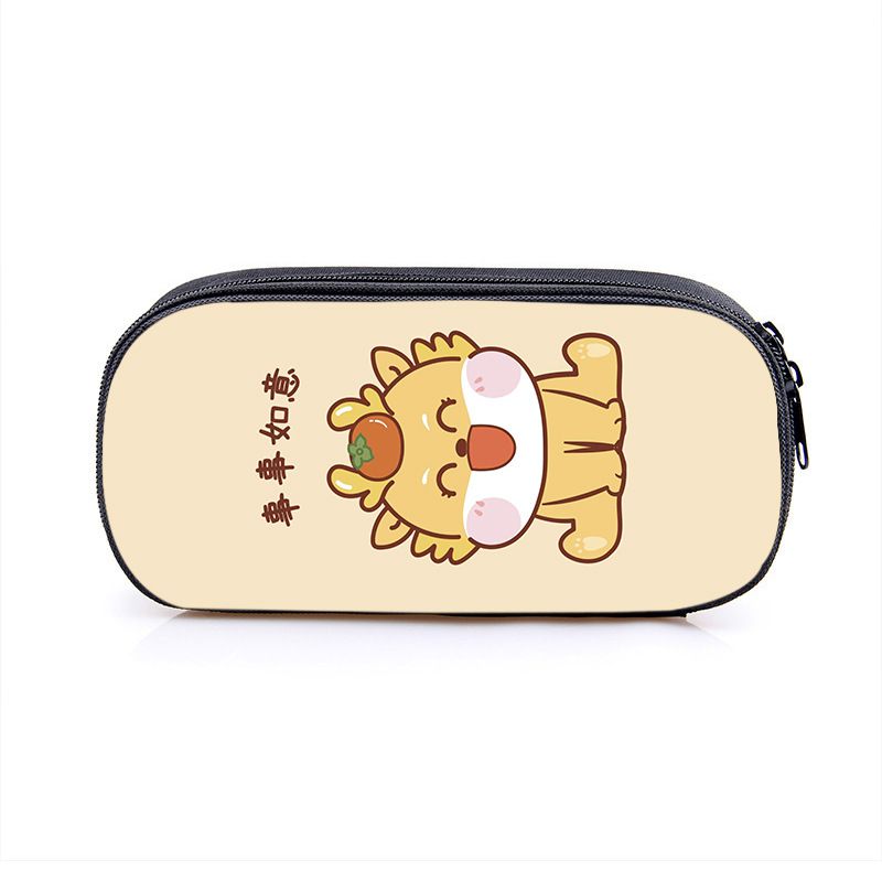 Fashion 26# Polyester Printed Pencil Case