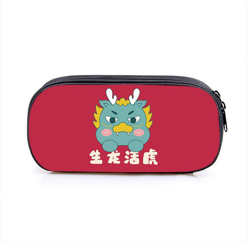 Fashion 32# Polyester Printed Pencil Case