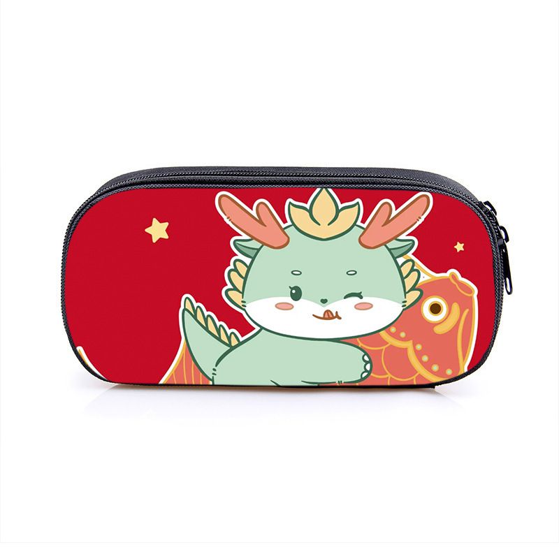 Fashion 36# Polyester Printed Pencil Case